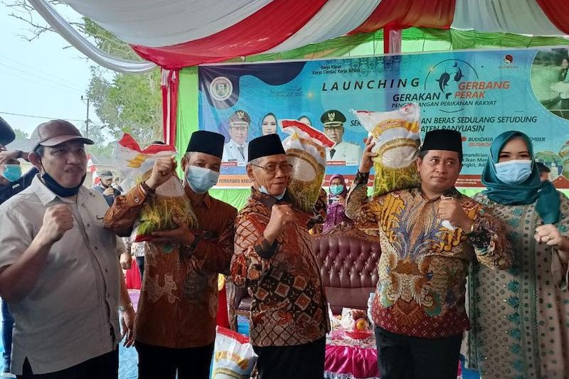 Banyuasin miliki pabrik pengolahan beras dongkrak merek dagang jurnalsumatra,sumsel,palembang