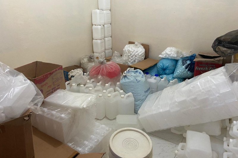 Bareskrim ungkap produksi dan peredaran kosmetika ilegal di Jakut
