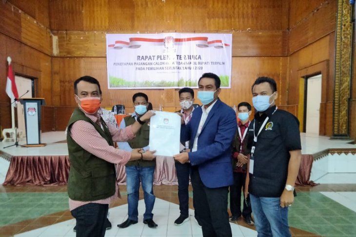 KPUD empat kabupaten di Jambi tetapkan calon bupati terpilih
