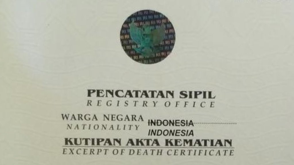 Keluarga korban Sriwijaya Air tak perlu urus akta kematian jurnalsumatra,DKijakarta,jakarta