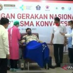 Menko Perekonomian donorkan plasma konvalesen COVID-19