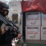 Polda Sumut kerahkan Brimob kawal kedatangan vaksin COVID-19 tahap II jurnalsumatra,sumut,medan