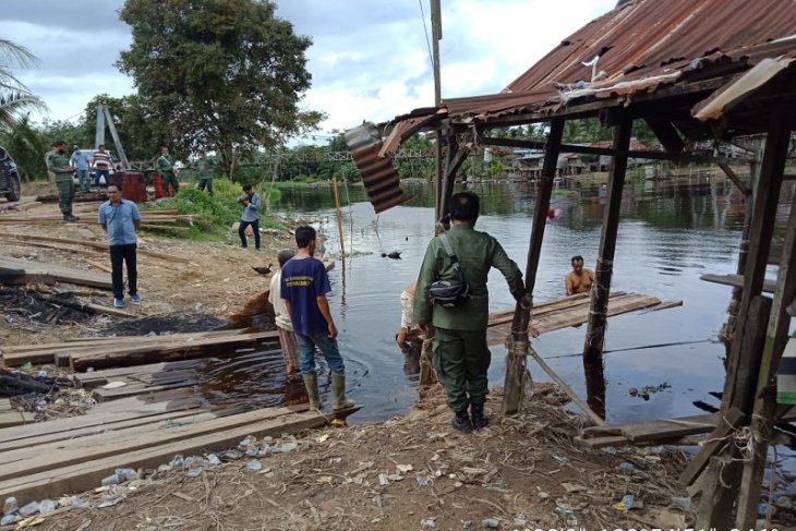 Polisi hutan Jambi sita puluhan batang kayu ilegal di Sungai Batanghari jurnalsumatra,jambi,jambi