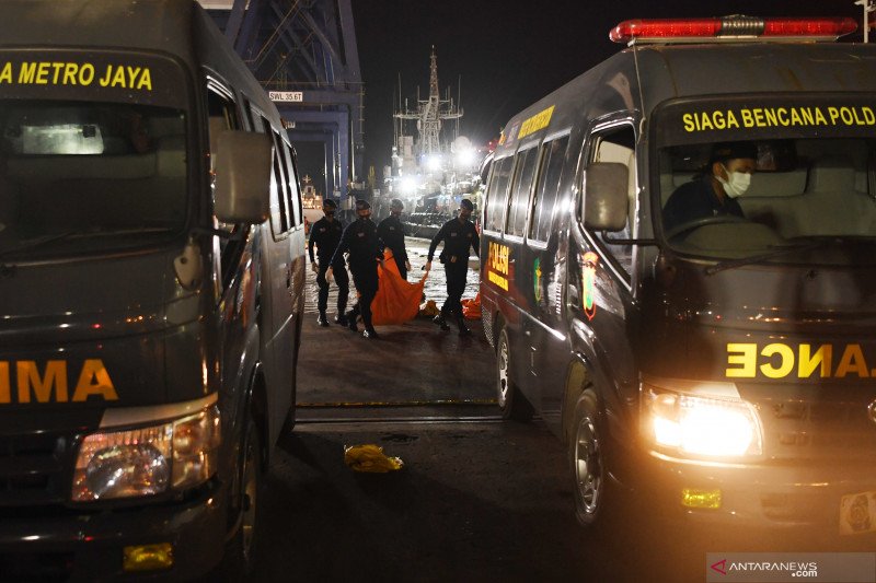 RS Polri terima 325 kantong jenazah hingga pencarian dihentikan