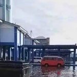 Terminal KM-6 Banjarmasin jadi tempat pengungsi korban banjir jurnalsumatra,kalsel,banjarmasin