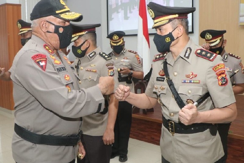 Kapolda pimpin sertijab 17 pejabat Polda Papua