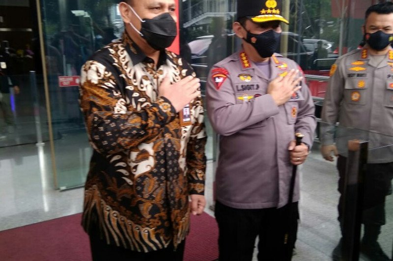 Kapolri temui Pimpinan KPK