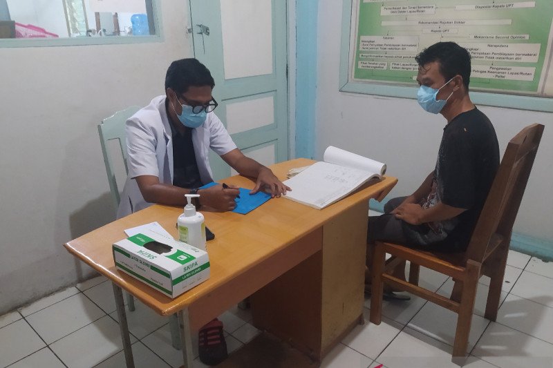 Napi yang masuk Rutan Kelas II A Palu wajib tes cepat antigen
