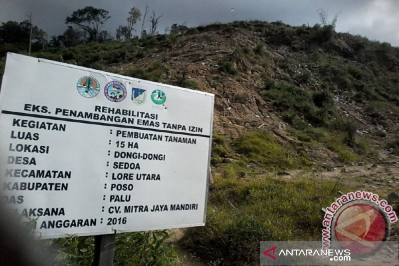 Penambangan emas ilegal di Dongi-Dongi kembali marak