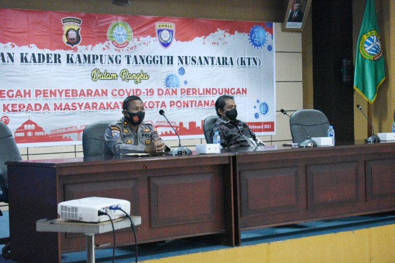 Pontianak miliki lima kampung tangguh cegah penyebaran COVID-19