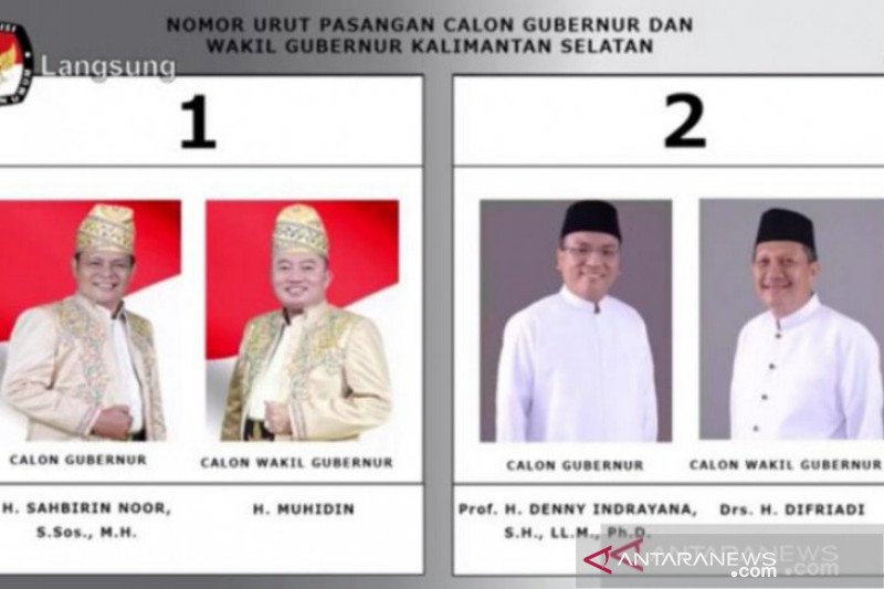 Sahbirin-Muhidin minta MK tolak gugatan Denny-Difriadi