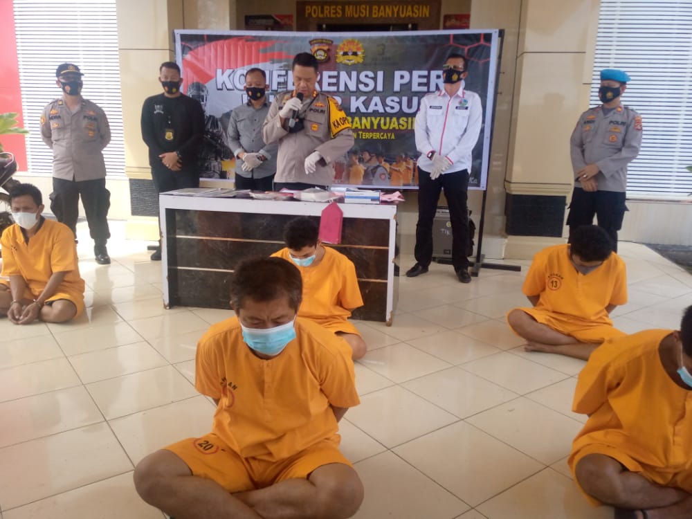 Selama Januari Polres Muba Ungkap Puluhan Kasus