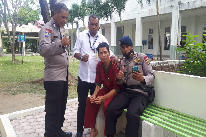 Diduga polisi hilang saat tsunami 2004 ditemukan di RS Jiwa Aceh
