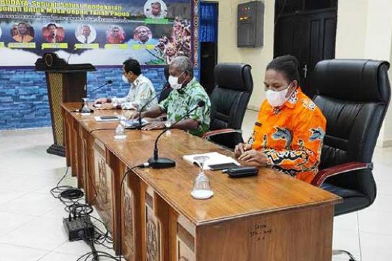 Pemkab Jayapura bahas pengalihan anggaran OPD 2021