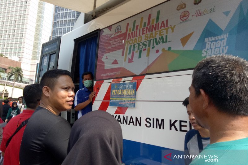 Polda Metro operasikan armada SIM Keliling di lima lokasi