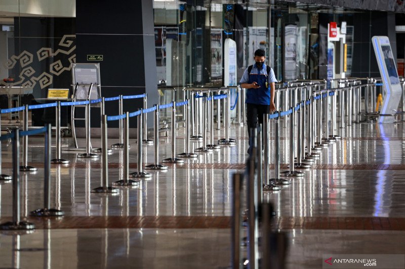 AP II Peniadaan mudik berjalan optimal, penerbangan turun 90 persen