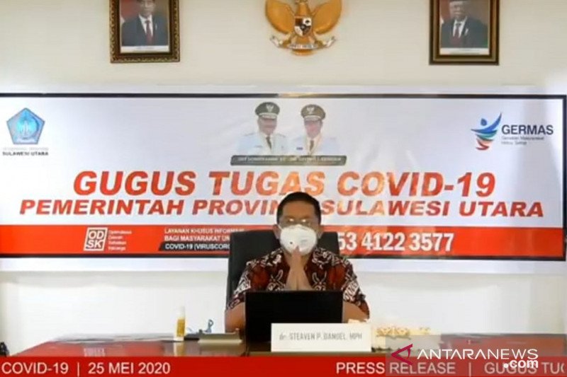 Angka kesembuhan pasien COVID-19 di Sulut capai 94,07 persen