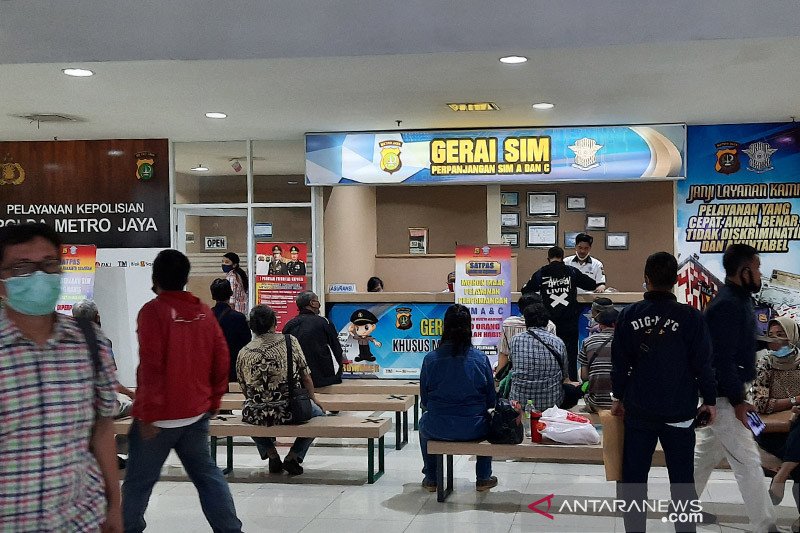Polda Metro buka lima lokasi layanan SIM Keliling di Jakarta