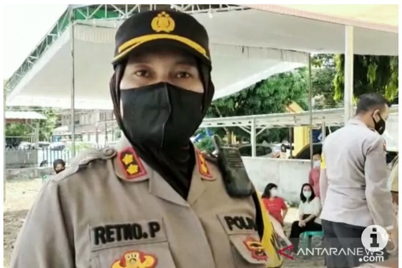 Kapolres Metro monitoring pelaksanaan vaksinasi COVID-19 di KTN