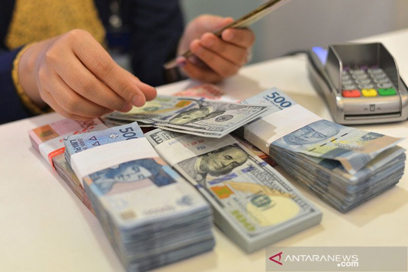 Rupiah pada Rabu pagi menguat 27 poin