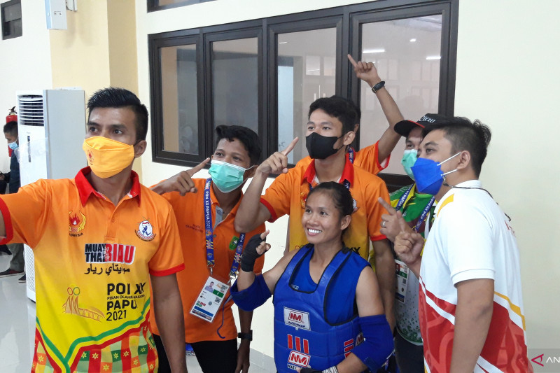 PON Papua - Latihan berkesinambungan kunci prestasi muaythai Riau