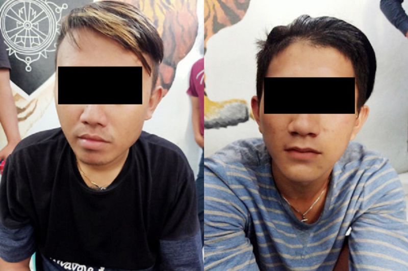 Polisi ringkus dua pelaku penganiayaan di Pasar Girian Bitung