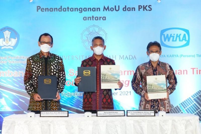 WIKA, Kemendikbudristek dan dua kampus jalin sinergi kembangkan EBTKE