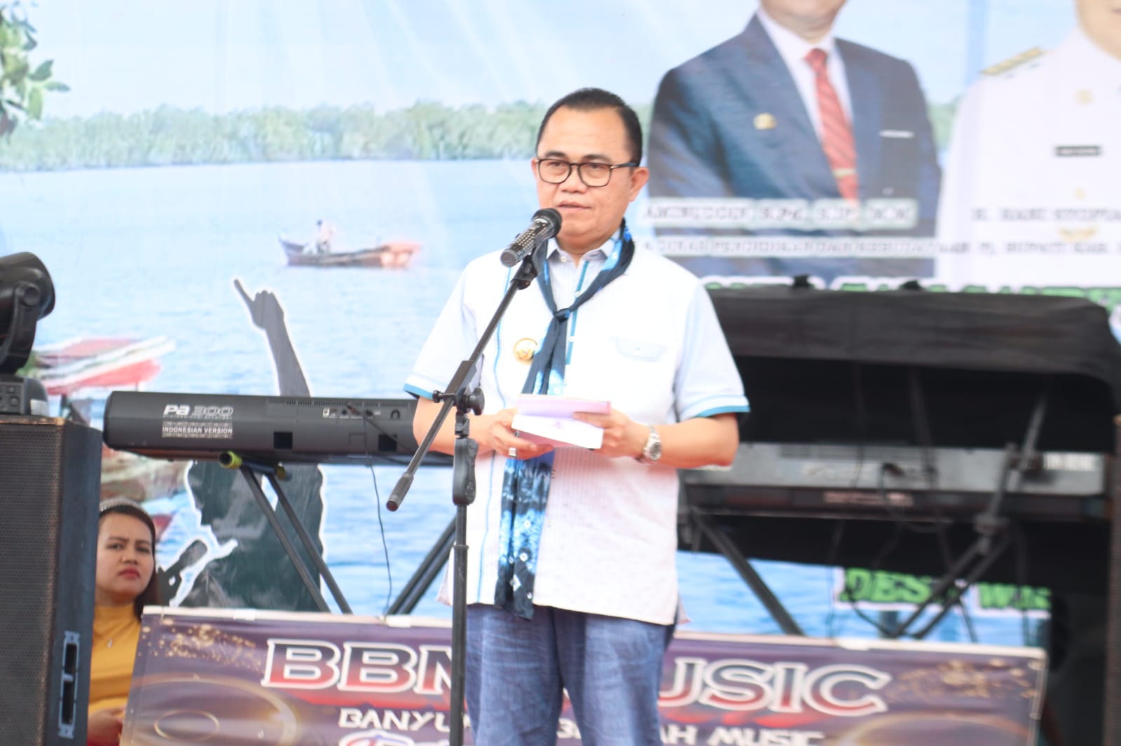 PJ Bupati Hani Syopiar Rustam saat membuka FSS PJ Bupati Hani Syopiar Rustam saat membuka FSS
