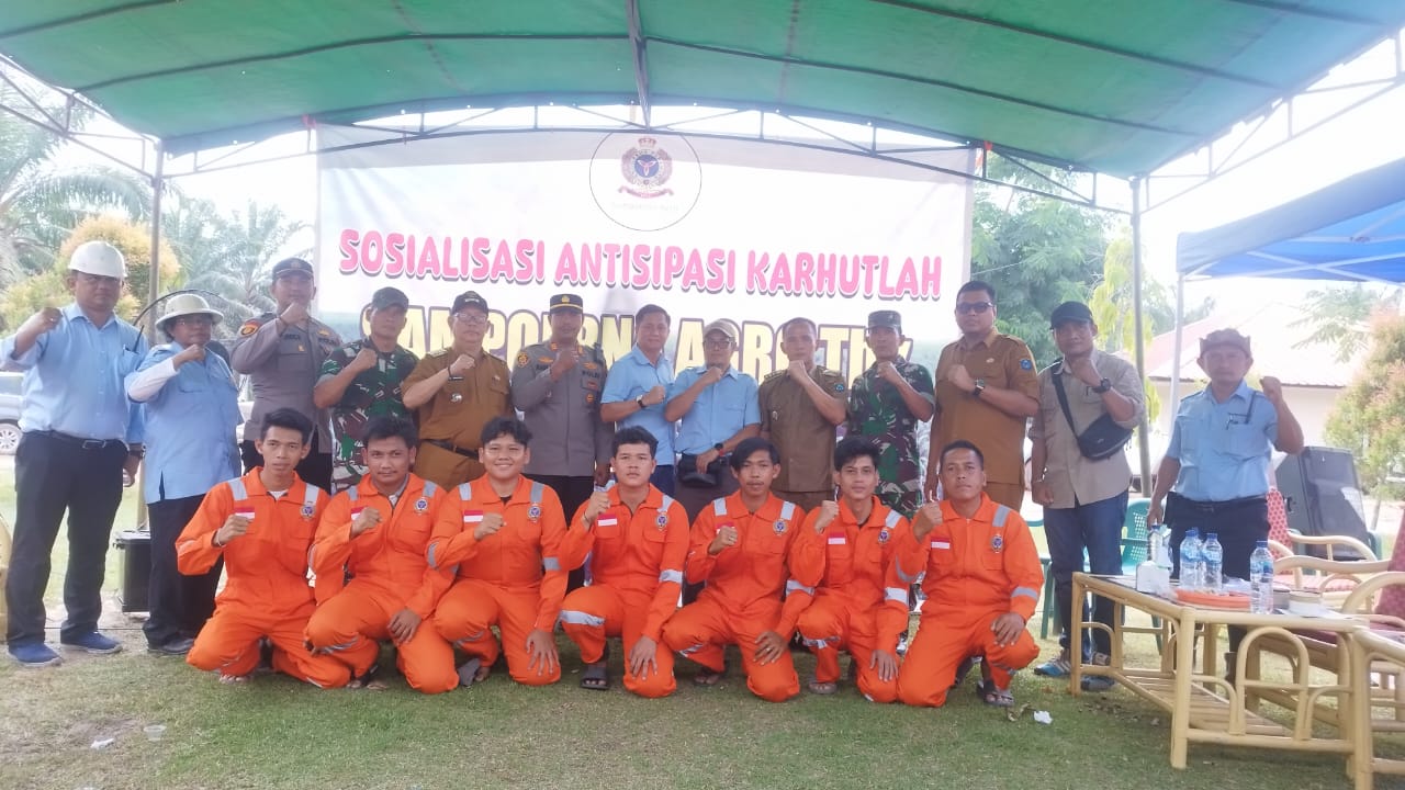 Sampoerna Agro Sosialisasi Kesiapan Karhutlahbun di Kebun Tanjung Sari Sampoerna Agro Sosialisasi Kesiapan Karhutlahbun di Kebun Tanjung Sari